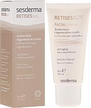 Regenerierende Anti-Falten-Creme für reife Haut - SesDerma Laboratories Retises 0.25% Antiwrinkle Regenerative Cream — Bild N1