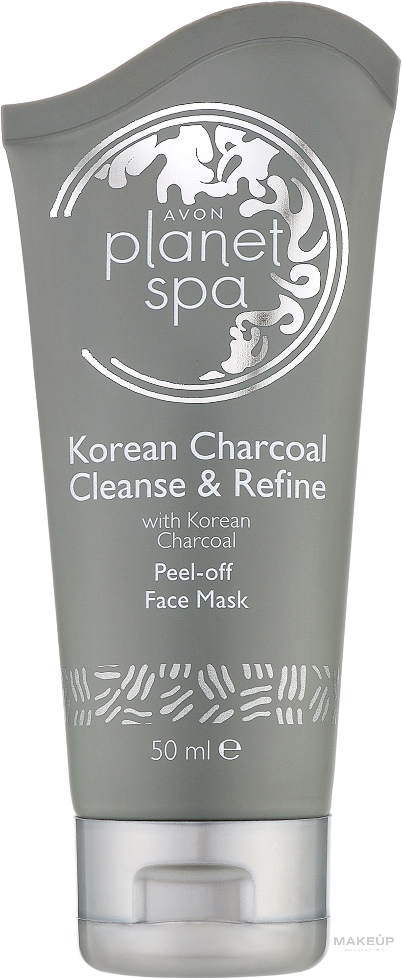 Porentief reinigende Abziehmaske mit koreanischer Aktivkohle - Avon Planet SPA Korean Charcoal Peel-off Face Mask — Bild 50 ml