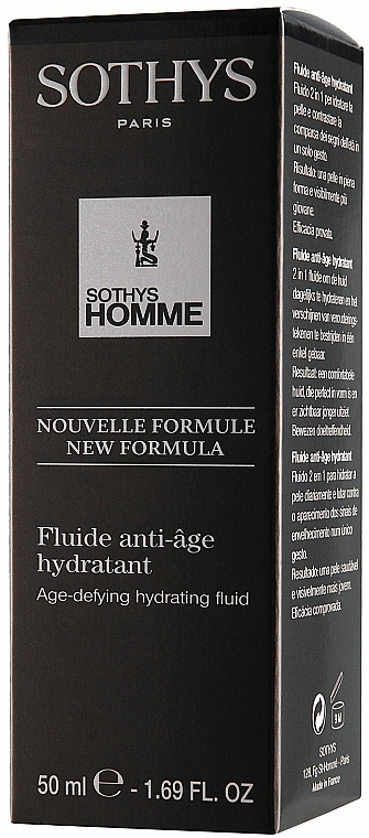 Feuchtigkeitsspendendes Anti-Aging Gesichtsfluid für Männer - Sothys Homme Age-Defying Hydrating Fluid — Bild N4