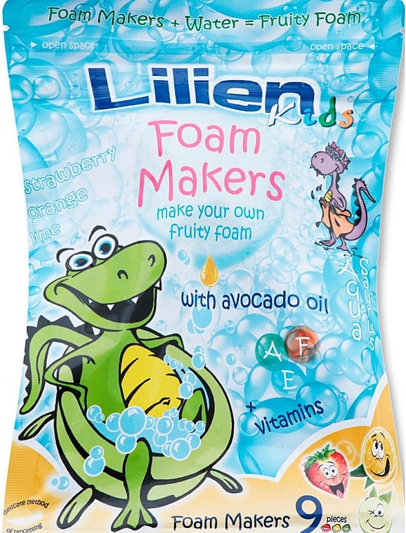 Badeschaumkapseln in Kapseln - Lilien Kids Foam Makers — Bild N2