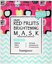 Düfte, Parfümerie und Kosmetik Aufhellende Tuchmaske mit roten Früchten - Huangjisoo Red Fruits Brightening Mask