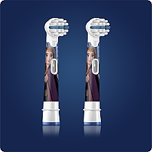 Zahnbürstenköpfe für elektrische Zahnbürste Kaltes Herz - Oral-B Stages Power Frozen EB10 — Bild N2