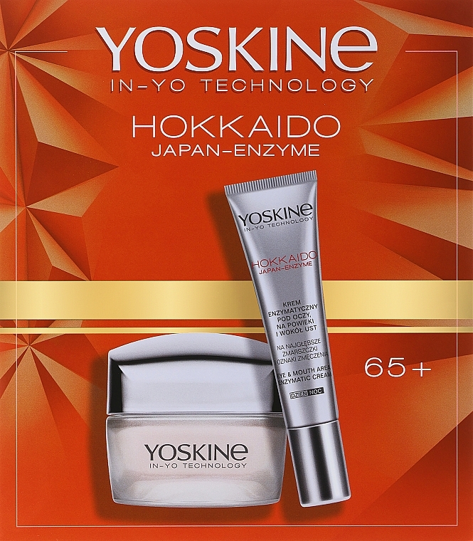 Set - Yoskine Hokkaido Japan-Enzyme (Gesichtscreme 50 ml + Augencreme 15 ml) — Bild N1