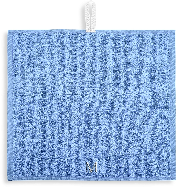 Gesichtstücher blau 32x32 cm - MAKEUP MakeTravel Face Towel Set (Duo Pack) — Bild N3
