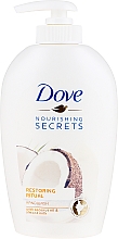 Flüssige Handseife mit Kokosöl und Mandelmilch - Dove Nourishing Secrets Restoring Ritual Hand Wash — Bild N1