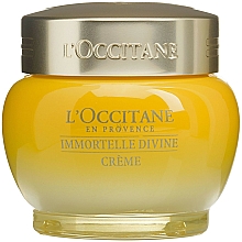 Düfte, Parfümerie und Kosmetik Feuchtigkeitsspendende Anti-Aging Gesichtscreme mit Immortellenöl - L'occitane Immortelle Divine Moisturizer Cream