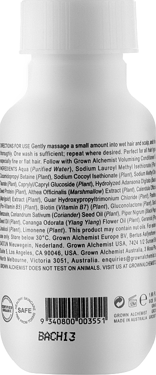 Shampoo für voluminöses Haar - Grown Alchemist Volumising Shampoo — Bild N2
