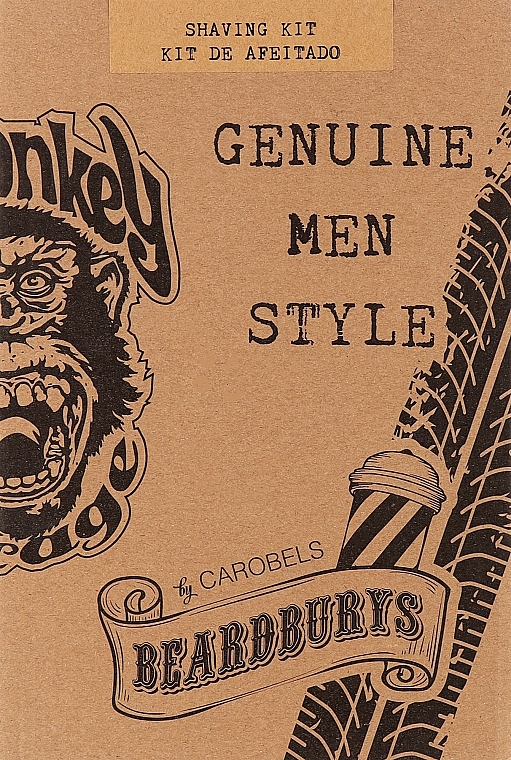 Set 4 St. - Beardburys Genuine Men Style Shaving Lot — Bild N1