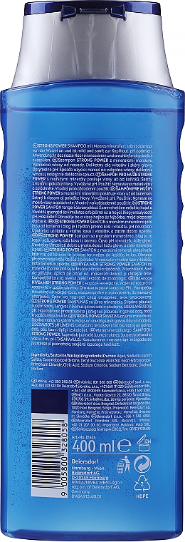 Pflegeshampoo für Männer "Strong Power" - NIVEA MEN Shampoo — Bild N9