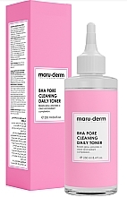 Düfte, Parfümerie und Kosmetik BHA-Toner zur Porenstraffung und gegen Akne - Maruderm Cosmetics BHA Pore Cleaning Daily Toner 