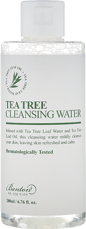 Reinigendes Gesichtswasser mit Teebaumextrakt - Benton Tea Tree Cleansing Water — Bild N2