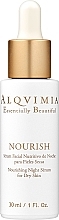 Pflegendes Gesichtsserum für die Nacht - Alqvimia Nourishing Night Serum — Bild N1