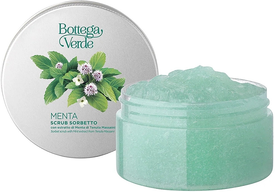 Peeling-Sorbet mit Pfefferminzextrakt - Bottega Verde Mint Sorbet Scrub — Bild N1