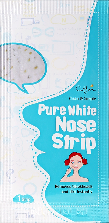Nasenporenstreifen - Cettua Pure White Nose Strip — Bild N2