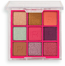Lidschattenpalette - Makeup Revolution Neon Heat Eyeshadow Palette Tropic Pink — Bild N1