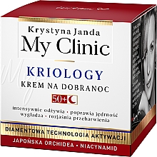 Düfte, Parfümerie und Kosmetik Nachtcreme 50+ - Janda My Clinic Kriology Night Cream 50+