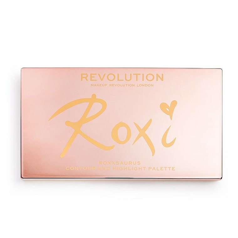 Highlighter- und Konturierpalette - Makeup Revolution Roxxsaurus Roxi Highlight & Contour Palette — Bild N4
