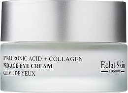 Augencreme mit Hyaluronsäure und Kollagen - Eclat Skin London Hyaluronic Acid + Collagen Pro Age Eye Cream — Bild N1