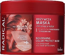Düfte, Parfümerie und Kosmetik Nährende Haarmaske zum Farbschutz - Farmona Radical Nourishing Colour Protecting Mask