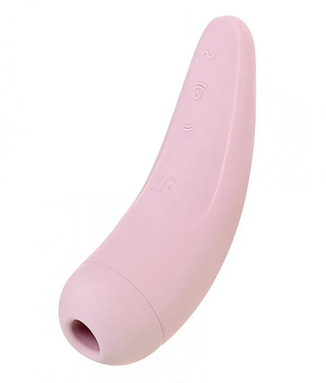 Vakuum-Klitoris-Stimulator rosa - Satisfyer Curvy 2+ — Bild N2