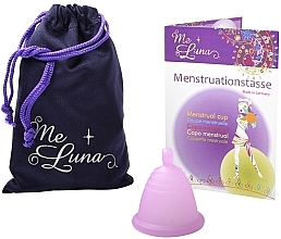 Menstruationstasse Größe XL rosa - MeLuna Soft Shorty Menstrual Cup Ball — Bild N1