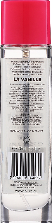 Bi-Es La Vanille - Parfümiertes Deodorant-Spray — Bild N6