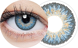 Farbige Kontaktlinsen Blue 10 St. - Clearlab Clearcolor 1-Day — Bild N2