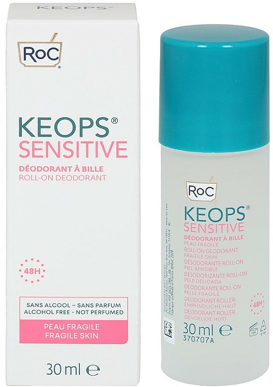 Deospray - Roc Keops Deo Roll-On Sensitive Skin — Bild N3