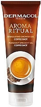 Energetisierendes Duschgel mit Kaffeeduft - Dermacol Aroma Ritual Stimulating Shower Gel Coffee Shot — Bild N1