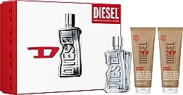 Düfte, Parfümerie und Kosmetik Duftset (Eau de Toilette /100 ml + Duschgel /75 ml + Duschgel /75 ml) - Diesel D By Diesel 