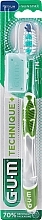 Zahnbürste Technique+ mittel grün - G.U.M Medium Regular Toothbrush — Bild N1