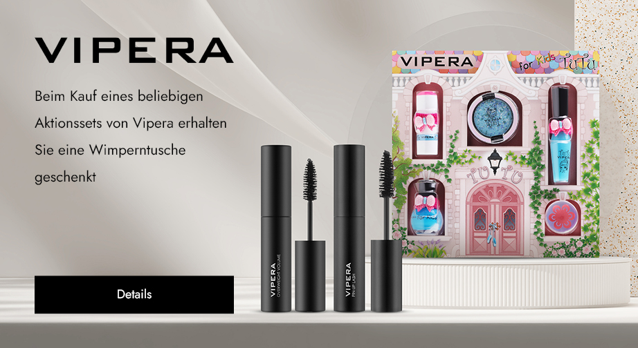 Beim Kauf eines beliebigen Aktionssets von Vipera erhalten Sie eine Wimperntusche geschenkt
