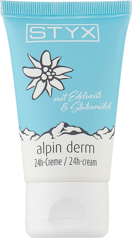 Gesichtscreme mit Edelweiß und Stutenmilch - Styx Naturcosmetic Alpin Derm 24h-Cream — Bild N1