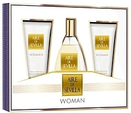 Duftset (Eau de Toilette 50ml + Duschgel 150ml + Körperlotion 150ml)  - Instituto Español Aire De Sevilla Mujer	 — Bild N1