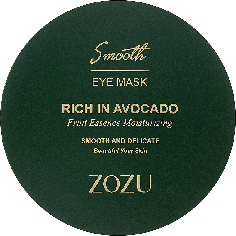 Hydrogel-Augenpatches mit Avocado-Extrakt und Rizinusöl - Zozu Rich In Avocado Eye Mask — Bild N1