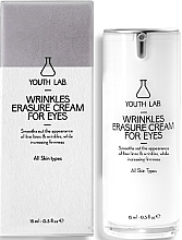 Anti-Falten-Augencreme - Youth Lab. Wrinkles Erasure Cream For Eyes  — Bild N1