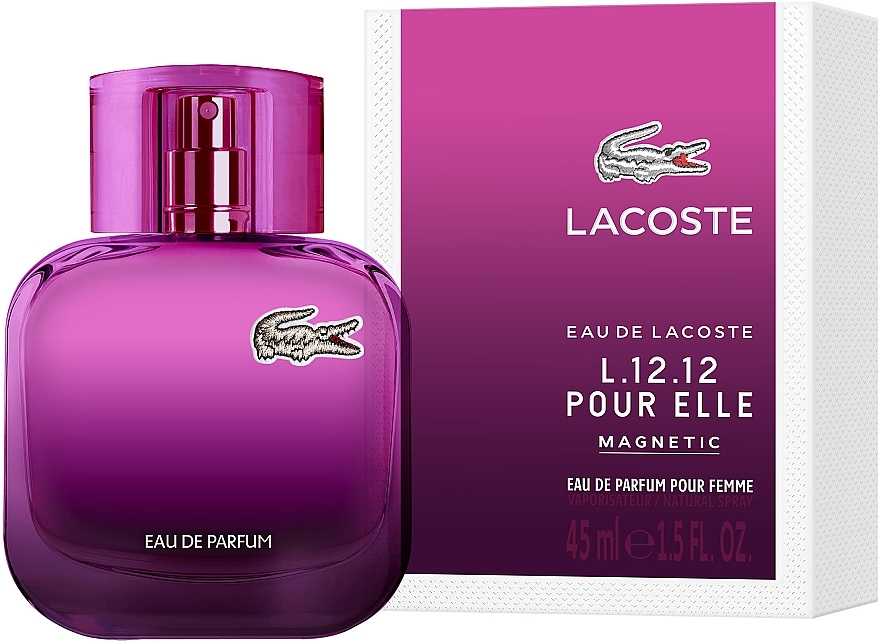 Lacoste Eau De L.12.12 Pour Elle Magnetic - Eau de Parfum — Bild N2