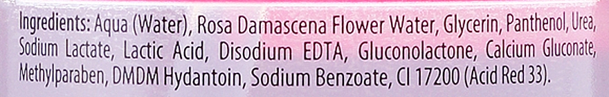 Satin Rosenwasser mit Rosenblütenextrakt, D-Panthenol und Harnstoff - Bielenda Professional Face Program Satin Rose Water — Bild N3