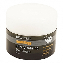 Düfte, Parfümerie und Kosmetik Ultra vitalisierende Gesichtscreme mit Schneckenschleimfiltrat - Dewytree Ultra Vitalizing Snail Cream
