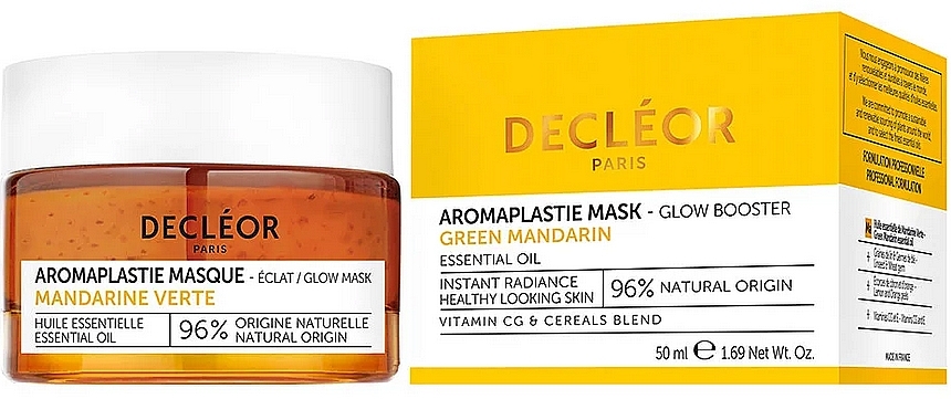 Gesichtsmaske - Decleor Green Mandarin Aromaplastie Glow Mask — Bild N1