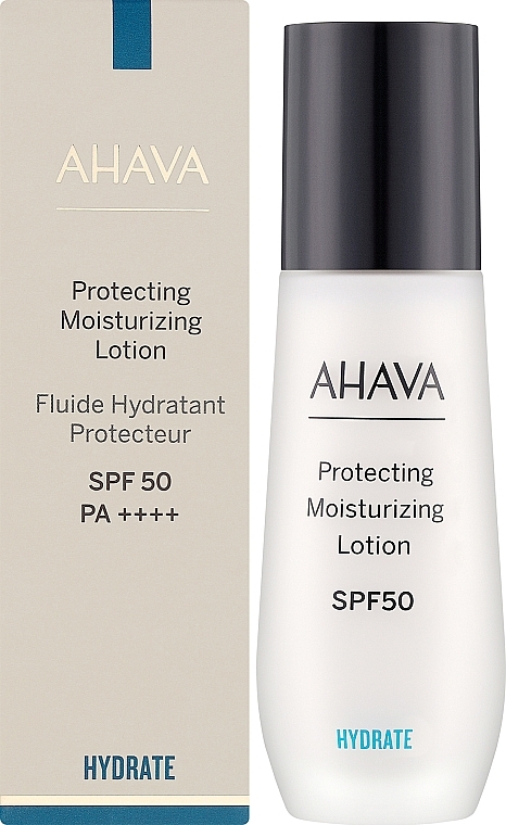 Feuchtigkeitsspendende Gesichtslotion SPF 50 - Ahava Time To Hydrate Protecting Moisturizing Lotion — Bild N2