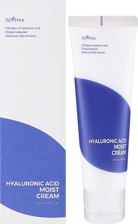 Feuchtigkeitsspendende Gesichtscreme mit Hyaluronsäure - Isntree Hyaluronic Acid Moist Cream — Bild N1