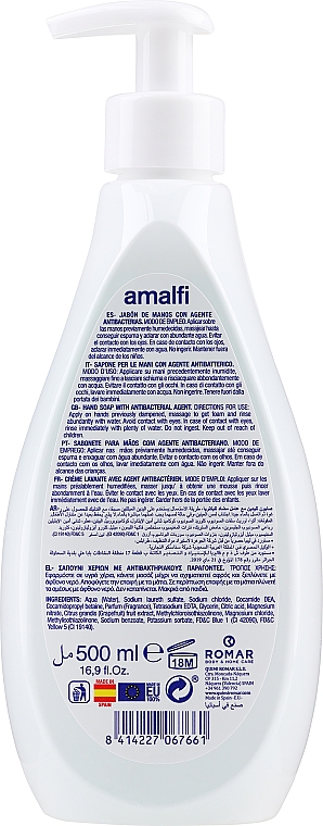 Handcreme-Seife Antibacterial - Amalfi Cream Soap Hand — Bild N2