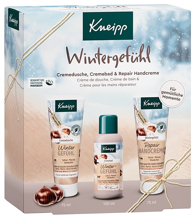 Set - Kneipp Winter Feeling (bath/cr/100ml + b/milk/75ml + h/cr/75ml) — Bild N1