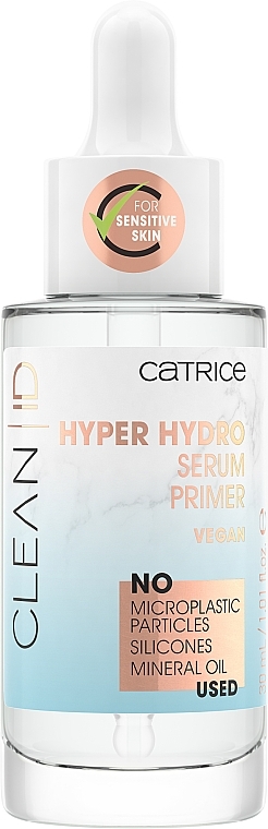 Feuchtigkeitsspendendes Basisserum - Catrice Clean ID Hyper Hydro Serum Primer — Bild N1