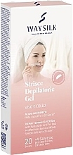 Düfte, Parfümerie und Kosmetik Gelstreifen für die Gesichtsdepilation - Waysilk Gel Hair Removal Strips