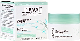 Düfte, Parfümerie und Kosmetik Mineralmaske für das Gesicht mit antioxidativen Lumiphenolen und weißem Tee - Jowae Masque Clarifying Mineral Mask