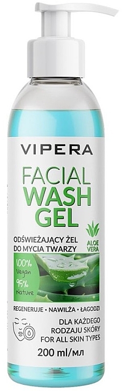 Erfrischendes Gesichtswaschgel - Vipera Facial Wash Gel — Bild N1