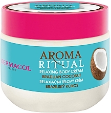 Düfte, Parfümerie und Kosmetik Körpercreme Brasilianische Kokosnuss - Dermacol Aroma Ritual Brazilian Coconut Body Cream