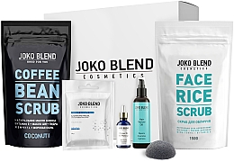 Düfte, Parfümerie und Kosmetik Gesichts- und Körperpflegeset Beauty Gift Pack - Joko Blend Beauty Gift Pack (f/scr/150g + b/scr/200g + mask/20g + prim/oil/30ml + h/oil/200ml + sponge)